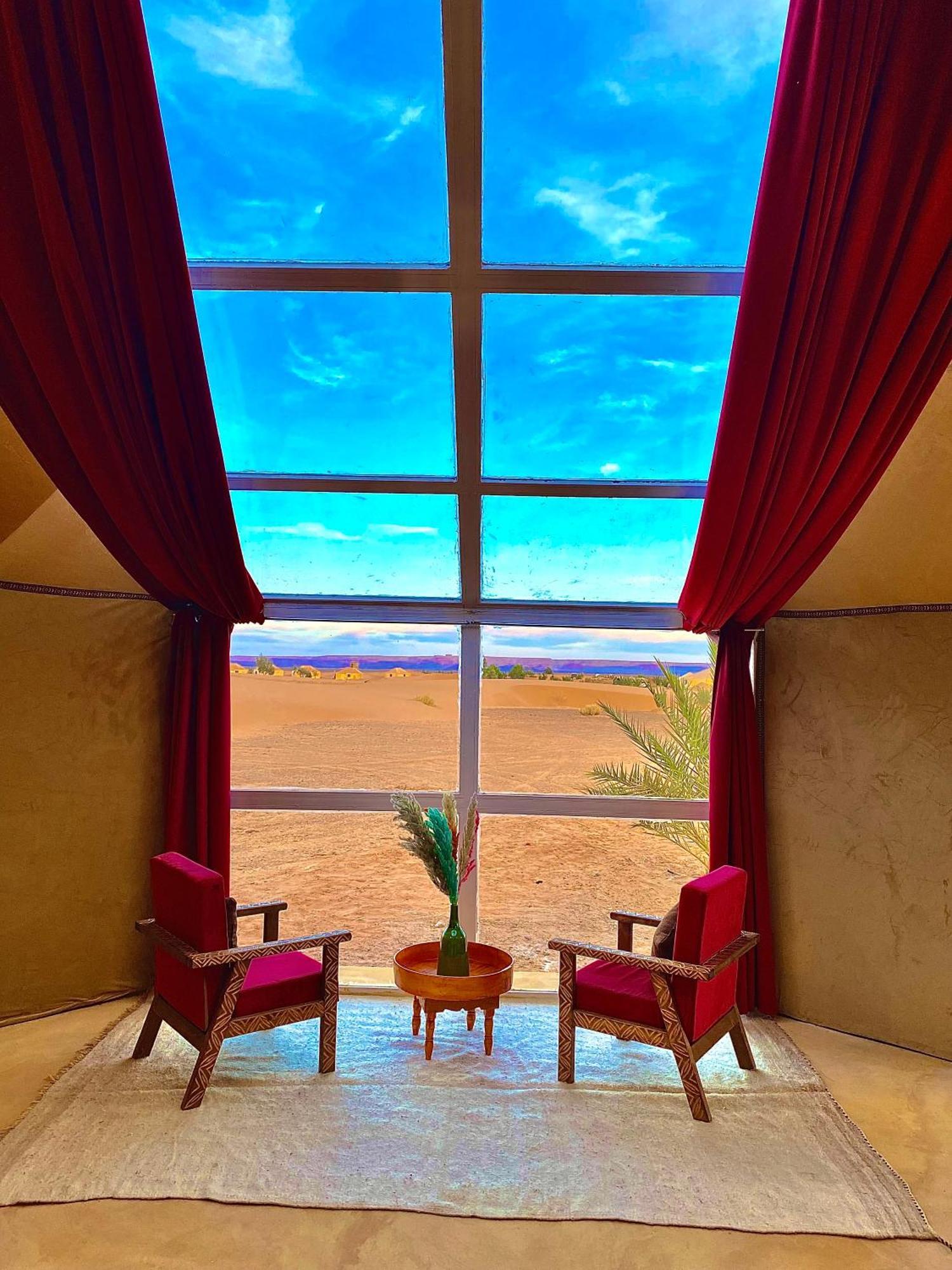 Sky View Camp Hotel เมอร์ซูกา ภายนอก รูปภาพ