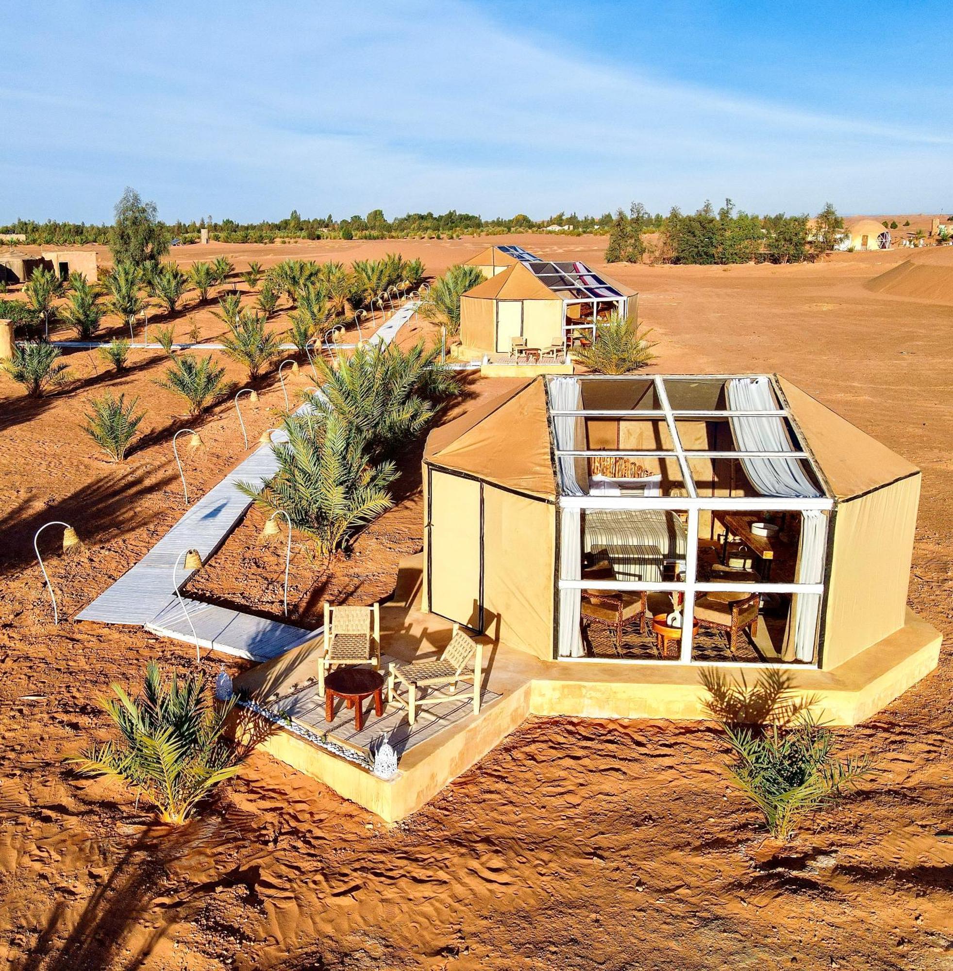 Sky View Camp Hotel เมอร์ซูกา ภายนอก รูปภาพ