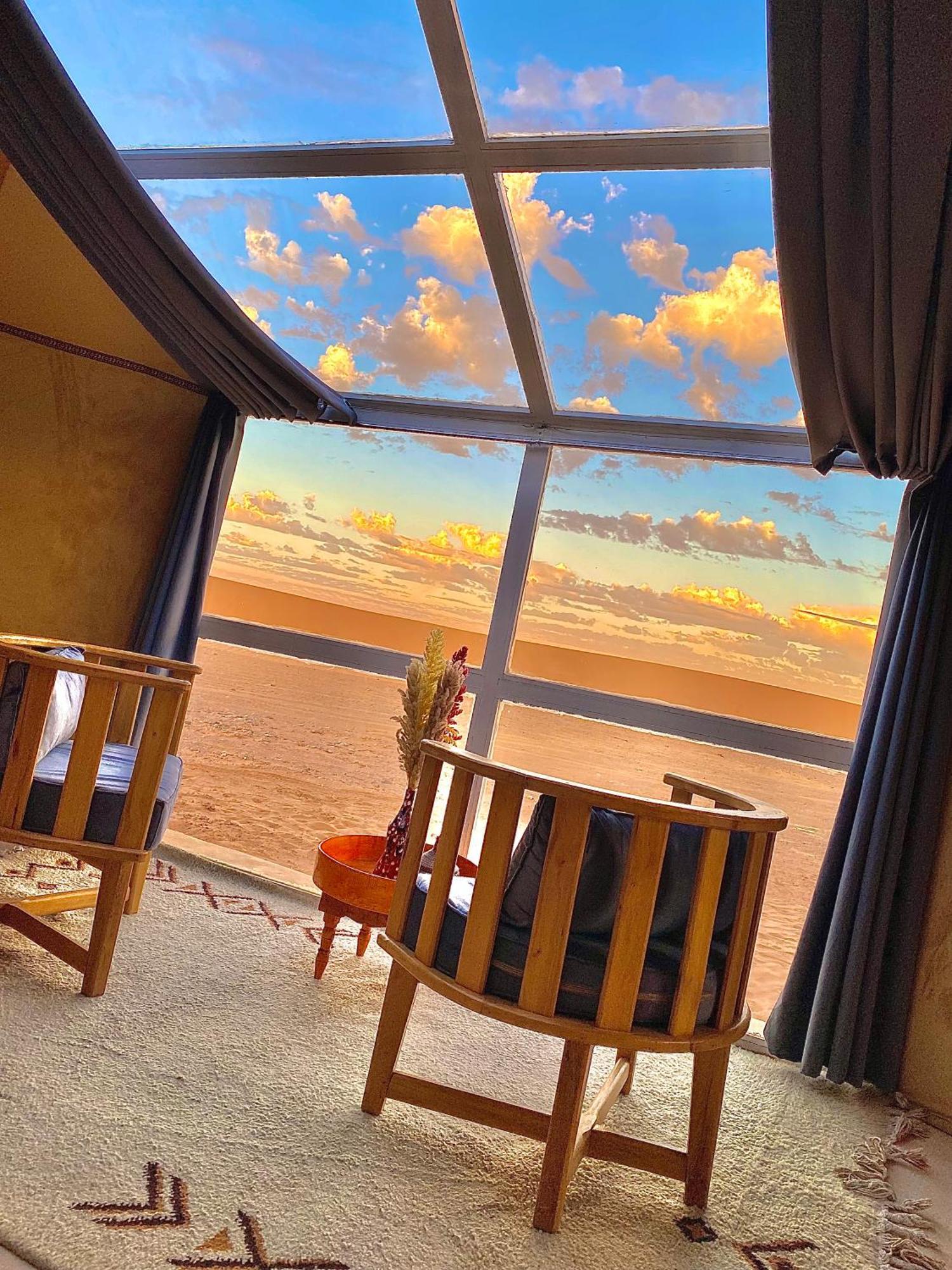 Sky View Camp Hotel เมอร์ซูกา ภายนอก รูปภาพ