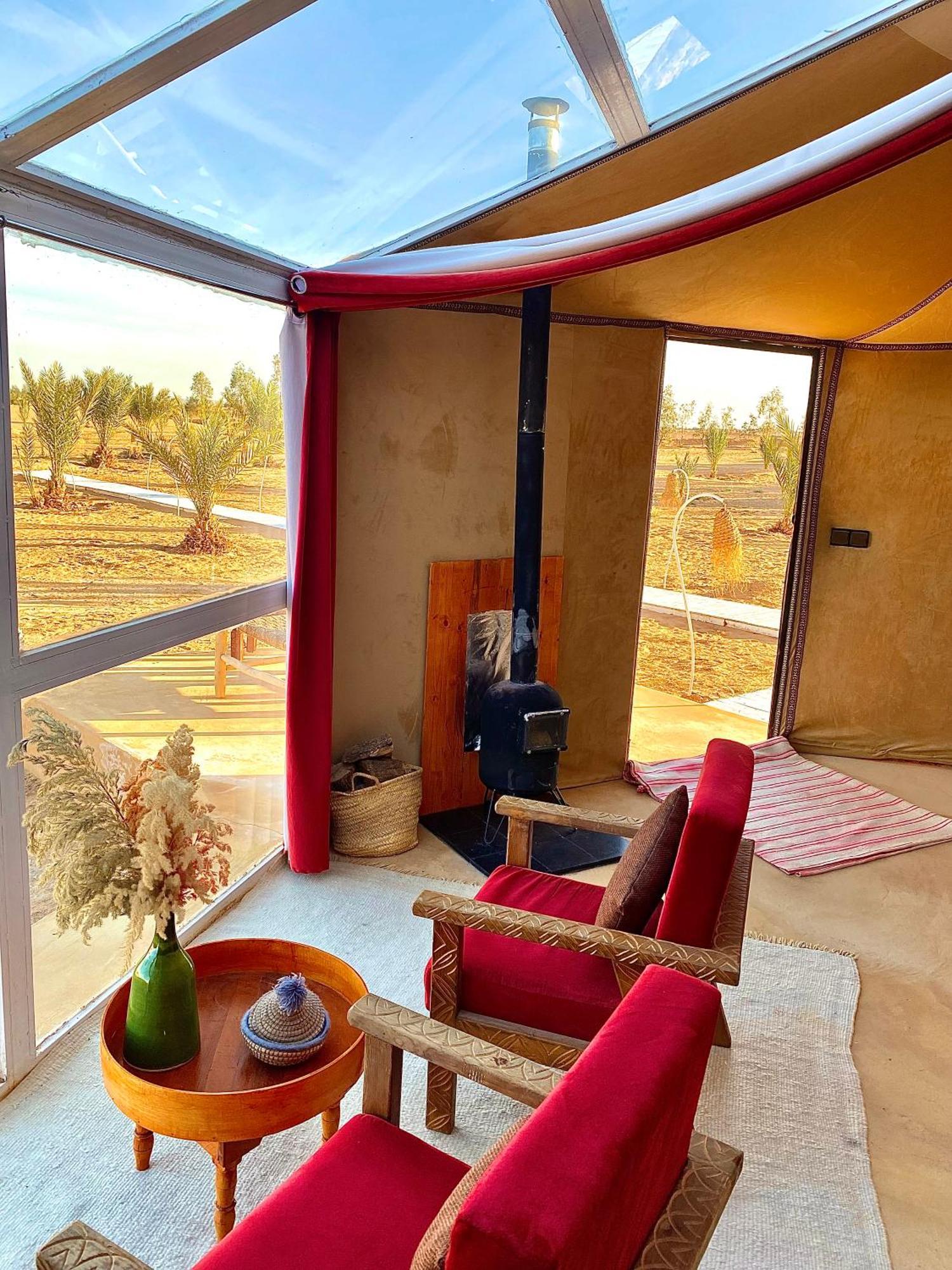 Sky View Camp Hotel เมอร์ซูกา ภายนอก รูปภาพ